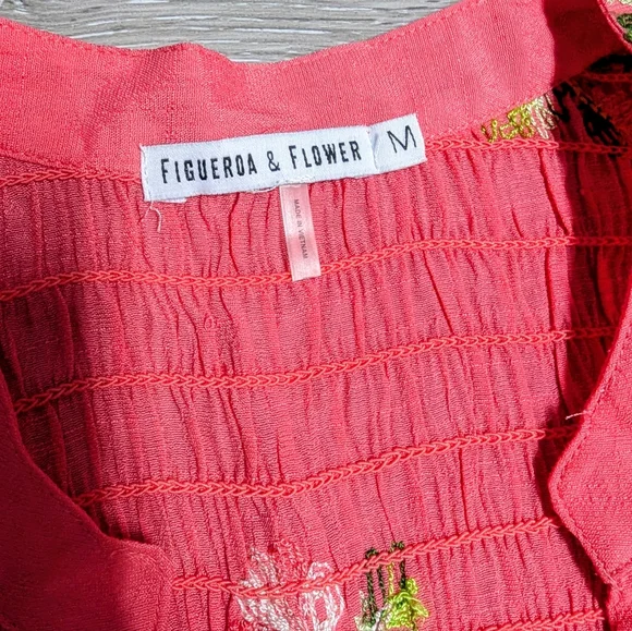 Boho Blouse Size M Bundle Lot Of 3 Tops Casual Flowy Feminine - Picture 9 of 9